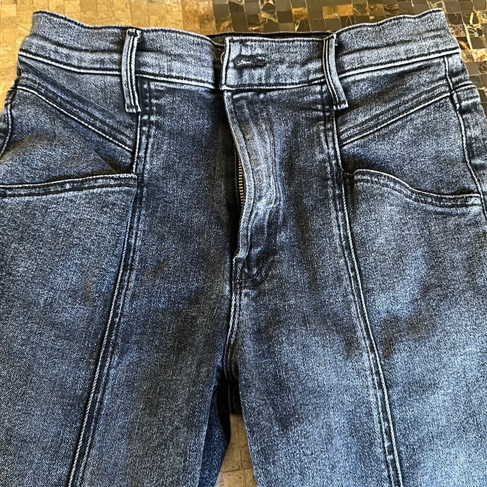 Mother Jeans The Seamed Swooner Skimp